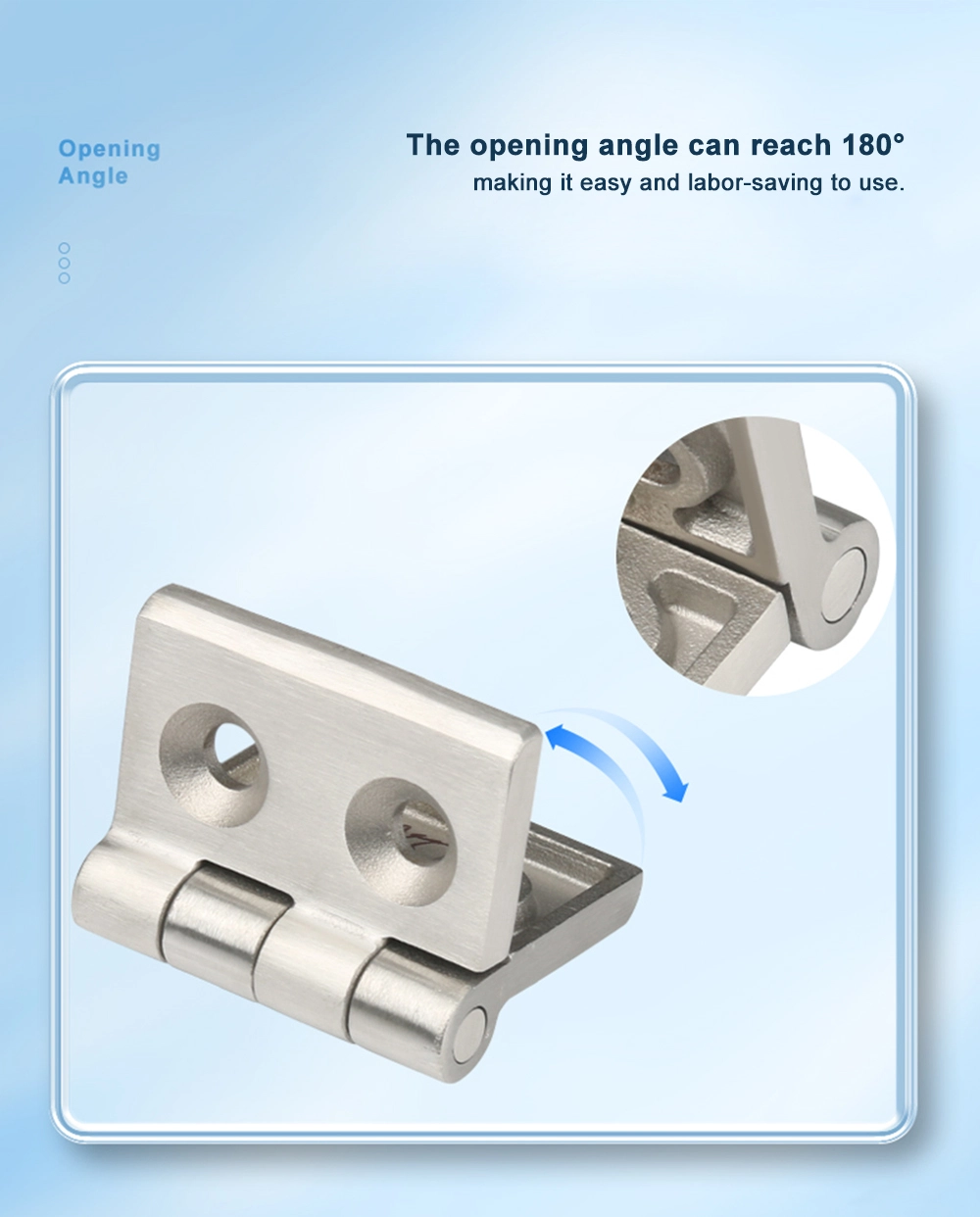 Heavy Duty Stainless Steel Door Hinge